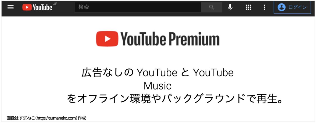 YouTube Premiumの画像